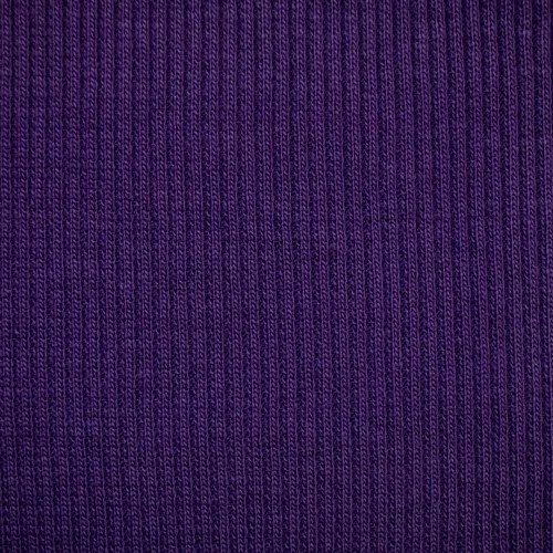 Рибана  Фиолетовый B-112 Пенье 30/2+30/1 95%хб/5%лайкра 60см 380гр (+/-5)