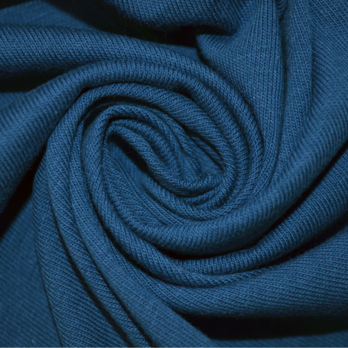 Кулирная гладь  Индиго 19-4033 TPX Пенье 20/1 100%хб 178см 180гр (+/-5)