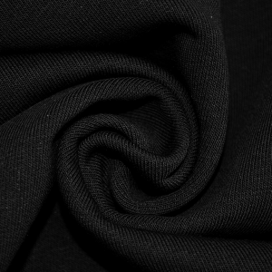 Футер 3-х нитка - МИНИ  Черный  Пенье 30/100/10 70%хб 30%пол 180см 330rp (+/-5)