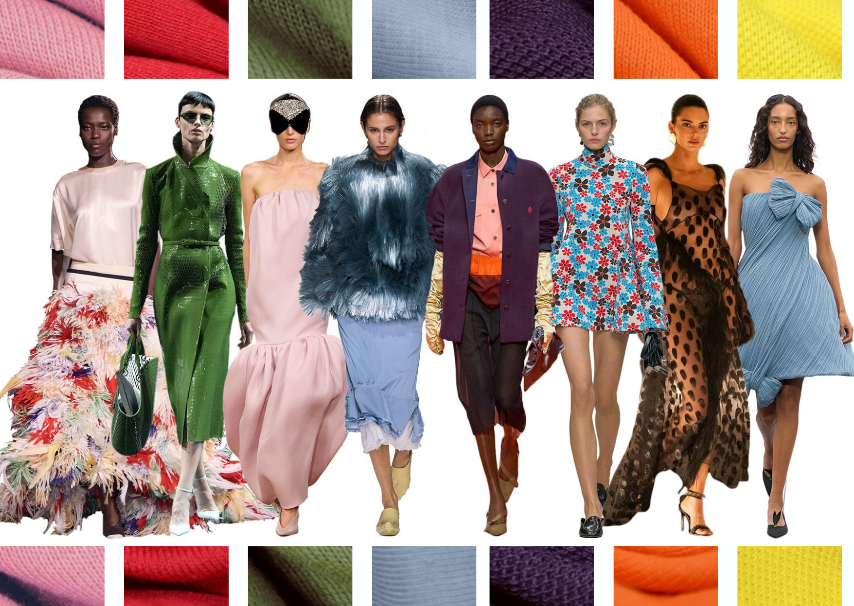 Трендовые цвета весны-лета 2026