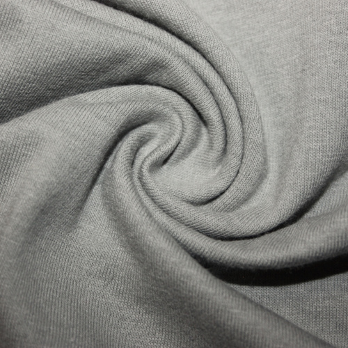 Кулирная гладь  Серый 5076 (2110) Пенье 30/2 100%хб 180см 230гр (+/-5)