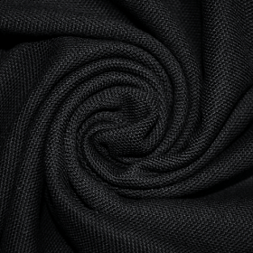 Пике  Черный 5092 Пенье 24/1 100%хб 188см 215гр (+/-5)